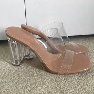 Zara Clear Heels